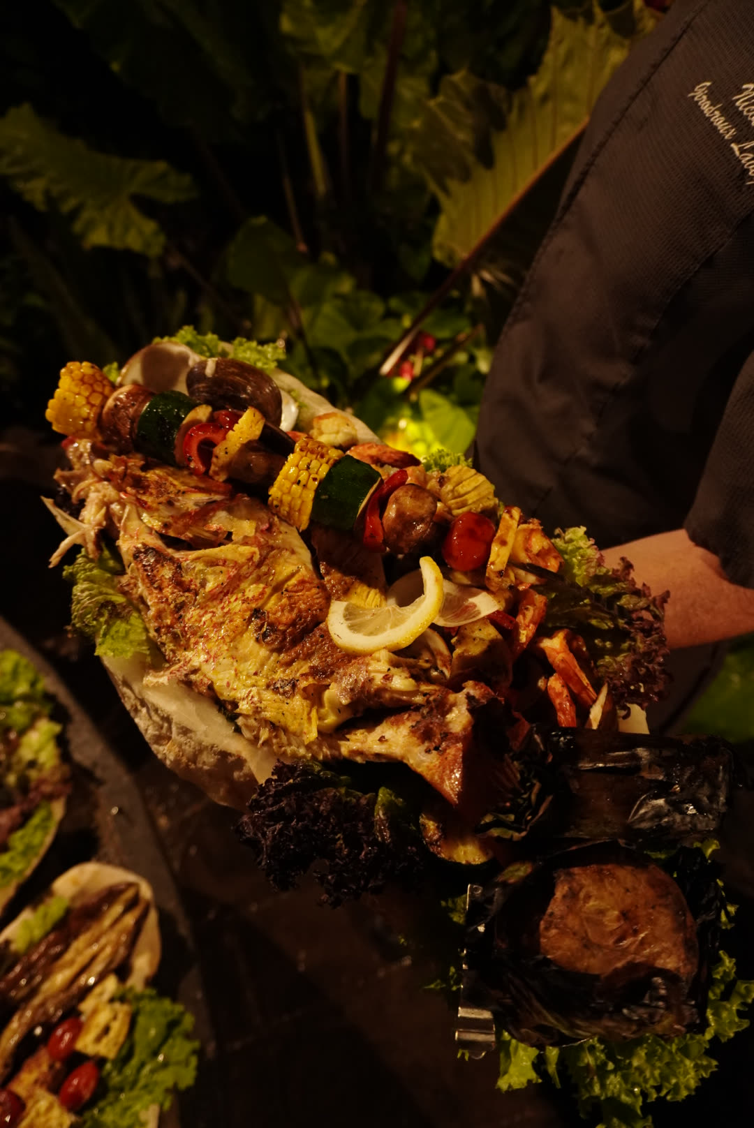 The Ocean BBQ platter